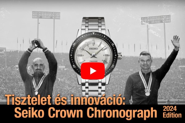 Tisztelet és innováció: Seiko Crown Chronograph 2024 Edition - Seiko Boutique TV S04E32