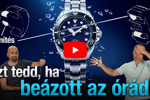 Ezt tedd, ha beázott az órád! - Seiko Boutique TV - S02E45