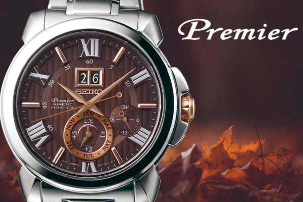 Seiko Premier Kinetic Perpetual modellek – mindenből a java