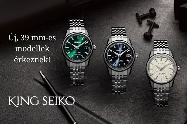 Új King Seiko 39 mm-es modellek - még nagyobb a király