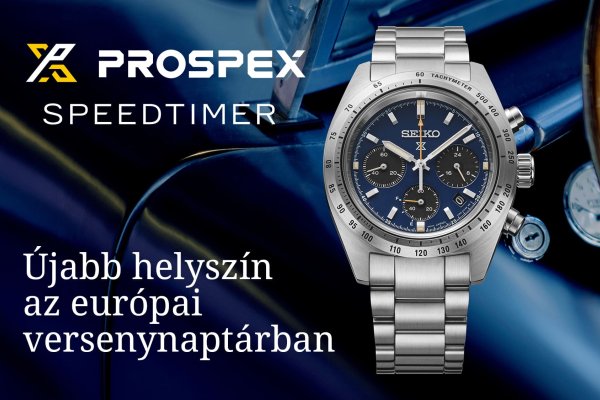 Speedtimer solar chronograph European Limited Edition HBJ008P1 - újabb futam az európai versenynaptárban