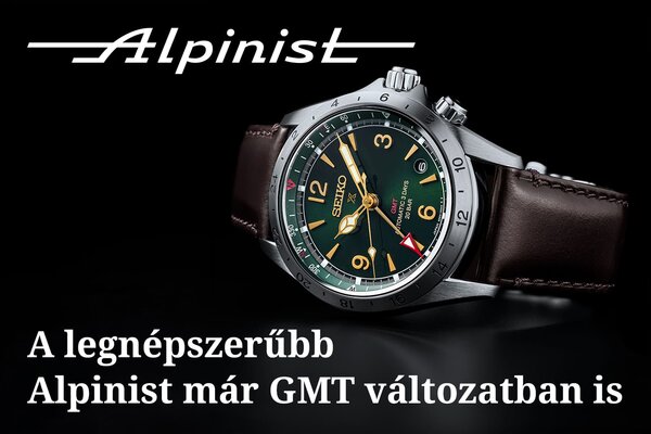 Prospex Alpinist GMT HBC007 végre a klasszikus zöld-arany színekben is