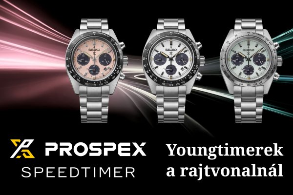 Új Speedtimer Solar Chronograph modellek - Youngtimerek a rajtvonalnál