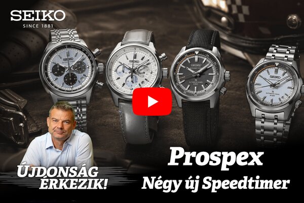 Újdonság érkezik! Prospex - Négy új Speedtimer