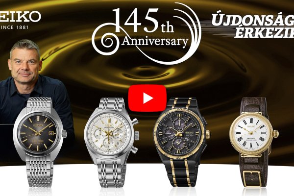 Újdonság érkezik Seiko 145th Anniversary