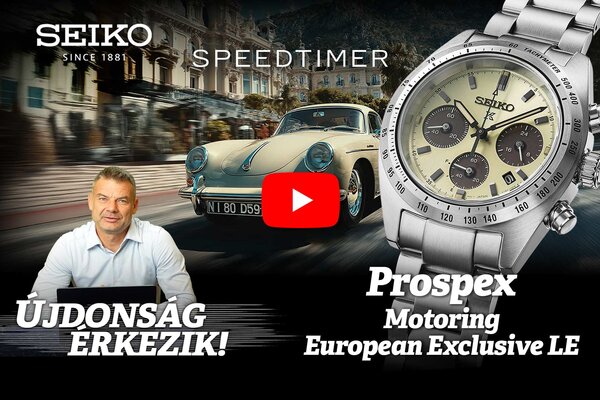 Újdonság érkezik! Seiko Prospex Speedtimer Motoring European Exclusive LE