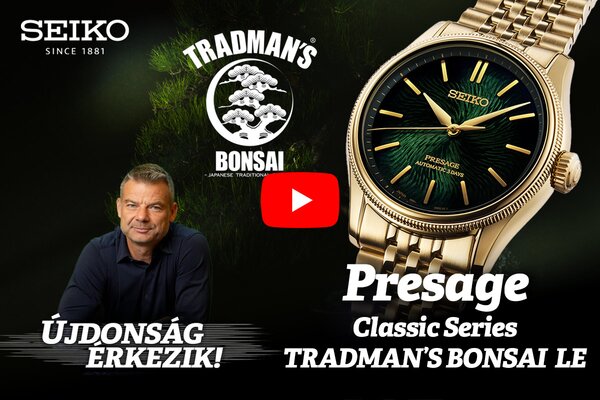 Újdonság érkezik! Presage Classic Series Tradman's Bonsai Limited Edition