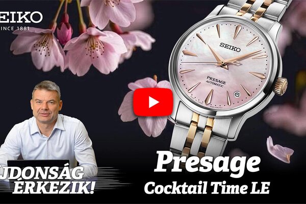 Újdonság érkezik! Seiko Presage Cocktail Time Limited Edition SRPM06J1