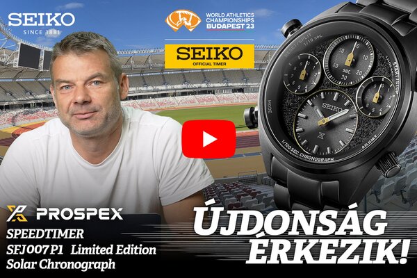 Újdonság Érkezik! - Seiko Prospex Speedtimer World Athletics Championships Budapest 2023
