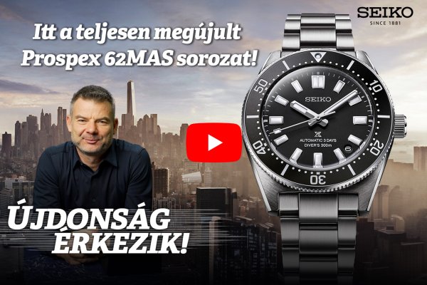 Újdonság érkezik! Itt a teljesen megújult Prospex 62MAS sorozat!