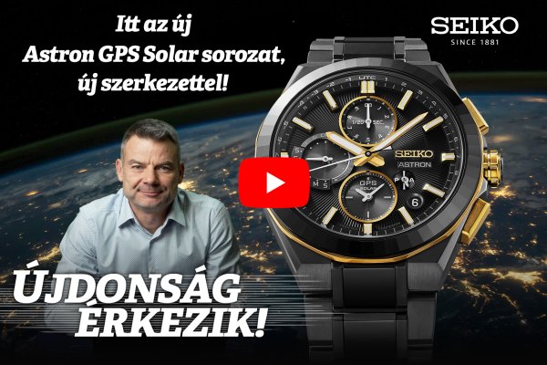 Újdonság érkezik! Itt az új Astron GPS Solar sorozat, új szerkezettel!