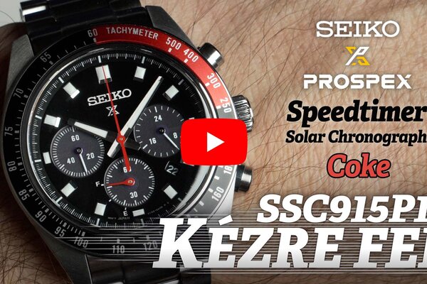 Kézre Fel! - Seiko Prospex Speedtimer Solar Chronograph SSC915P1
