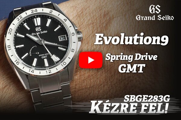 Kézre fel! Grand Seiko Evolution9 Spring Drive GMT SBGE283G