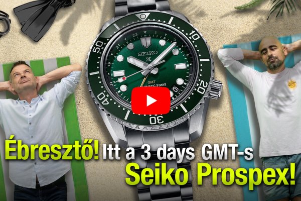 Ébresztő! Itt a 3 days GMT-s Seiko Prospex! - Seiko Boutique TV - S04E02