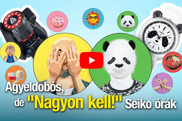 Agyeldobós, de "Nagyon kell!" Seiko órák - Seiko Boutique TV S04E28