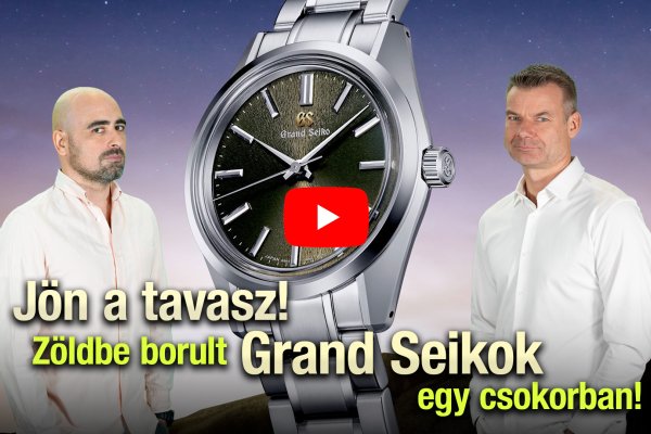 Jön a tavasz! Zöldbe borult Grand Seikok egy csokorban! Seiko Boutique TV S04E29