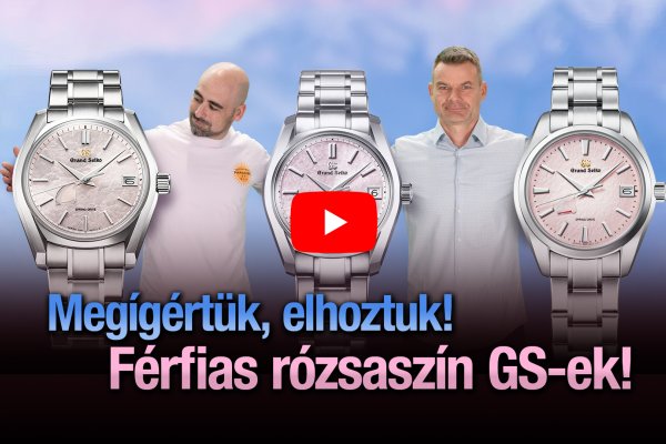 Megígértük, elhoztuk! Férfias rózsaszín GS-ek! Seiko Boutique TV S04E35