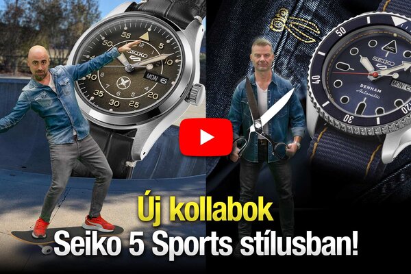 Új kollabok Seiko 5 Sports stílusban! Seiko Boutique TV S05E13