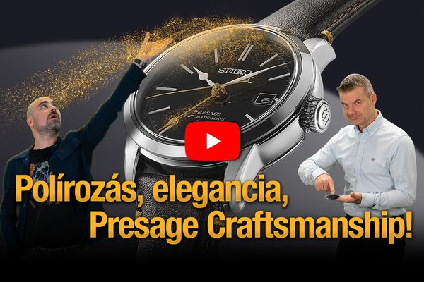 Polírozás, elegancia, Presage Craftmanship! Seiko Boutique TV S05E26