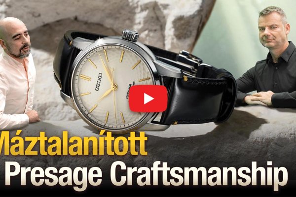 Máztalanított Presage Craftsmanship | Seiko Boutique TV S06E05
