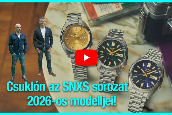 Csuklón az SNXS sorozat 2026-os modelljei! Seiko Boutique TV S06E09
