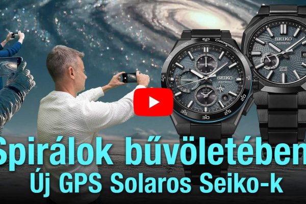 Spirálok bűvöletében! Új GPS Solaros Seiko-k - Seiko Boutique TV S06E21